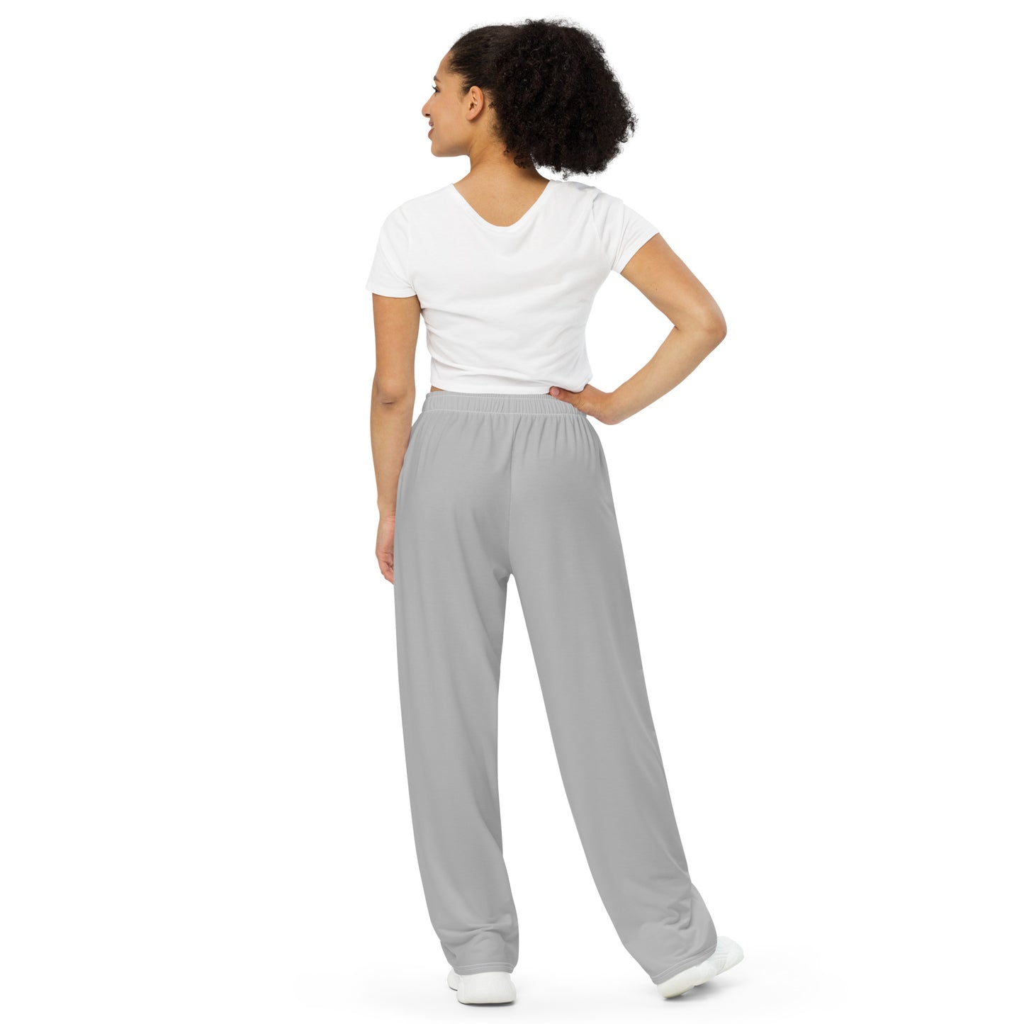 Unisex wide-leg pants (Grey)