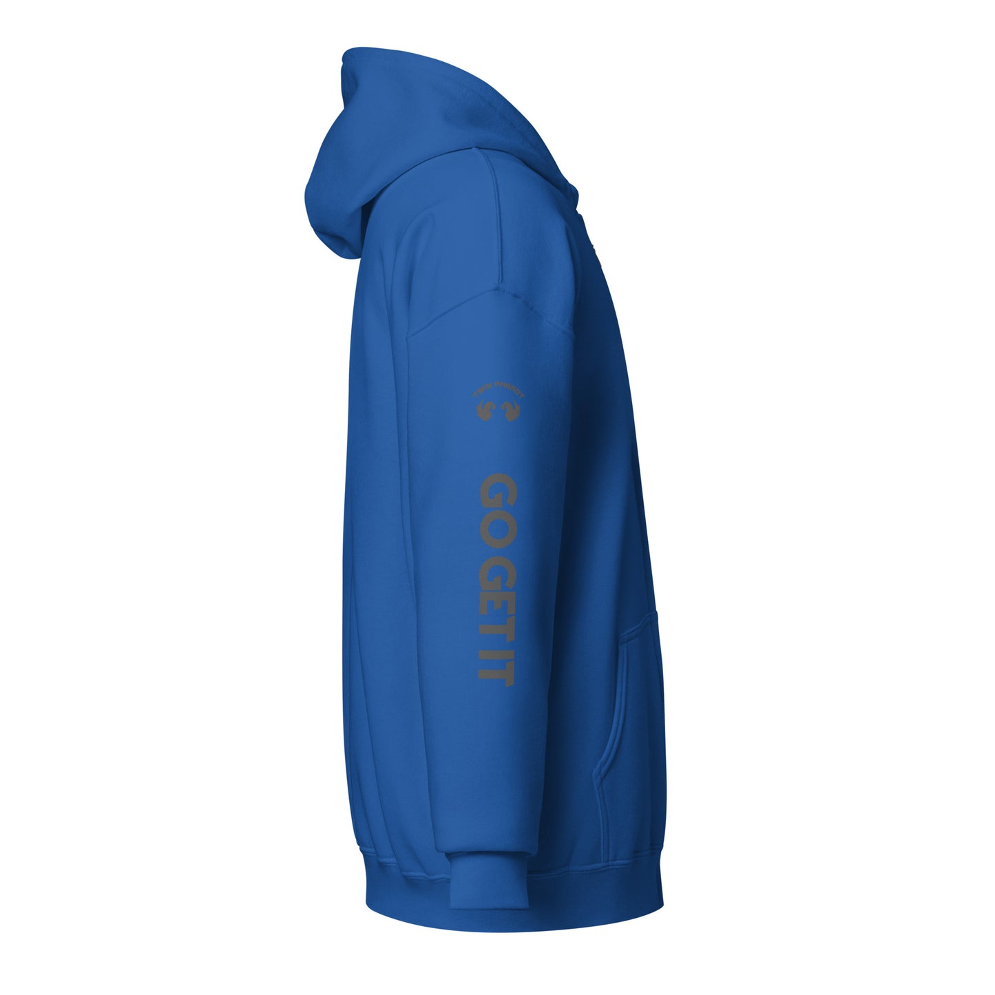 Eco-Friendly Cozy Sanctuary: Unisex Heavy Blend Zip Hoodie (Safety Green)