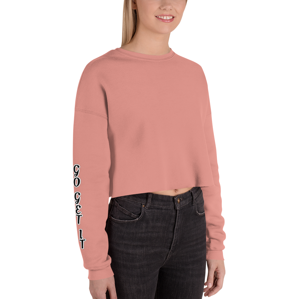 Sudadera corta para mujer