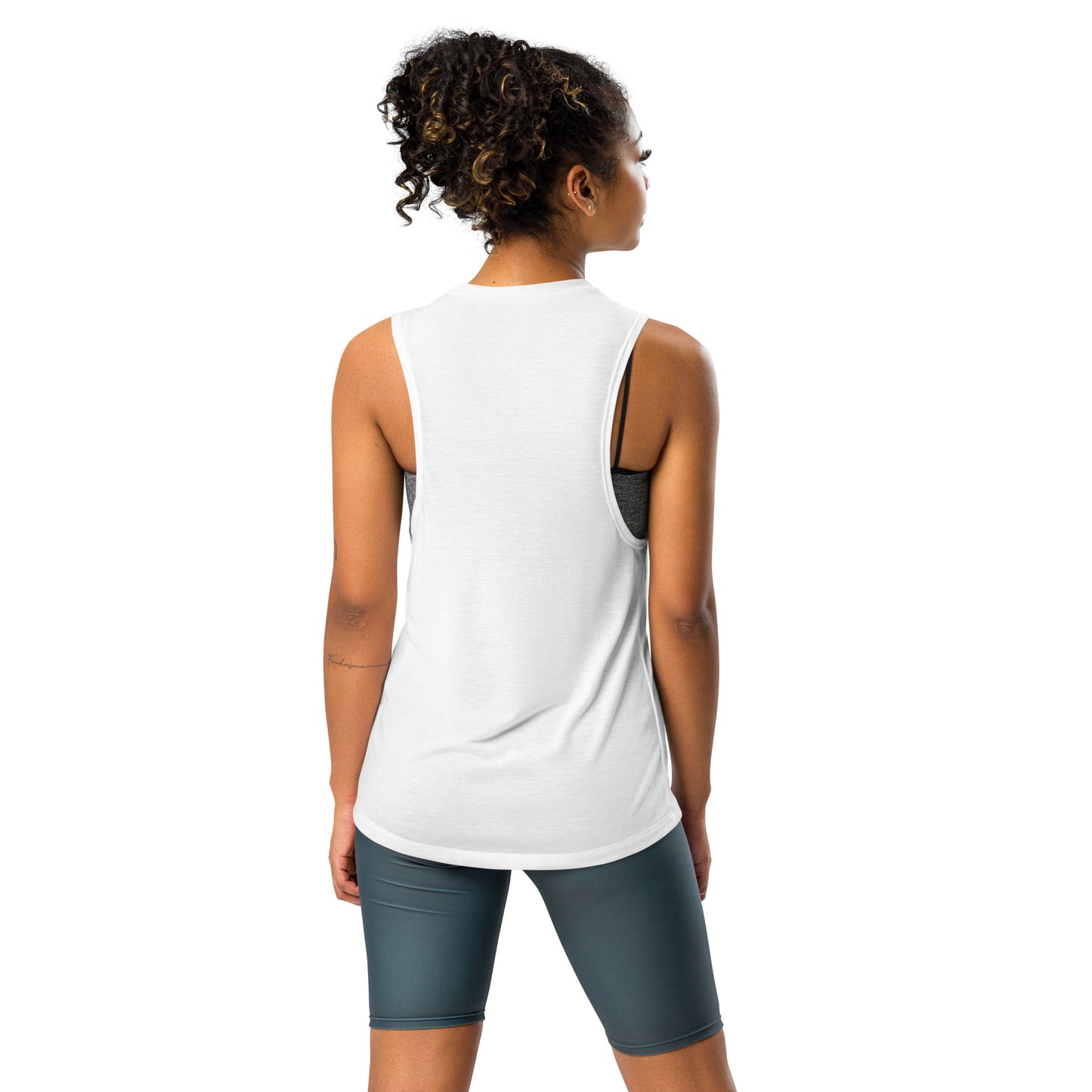 Elevate Your Workout: Women's Flowy Muscle Tank