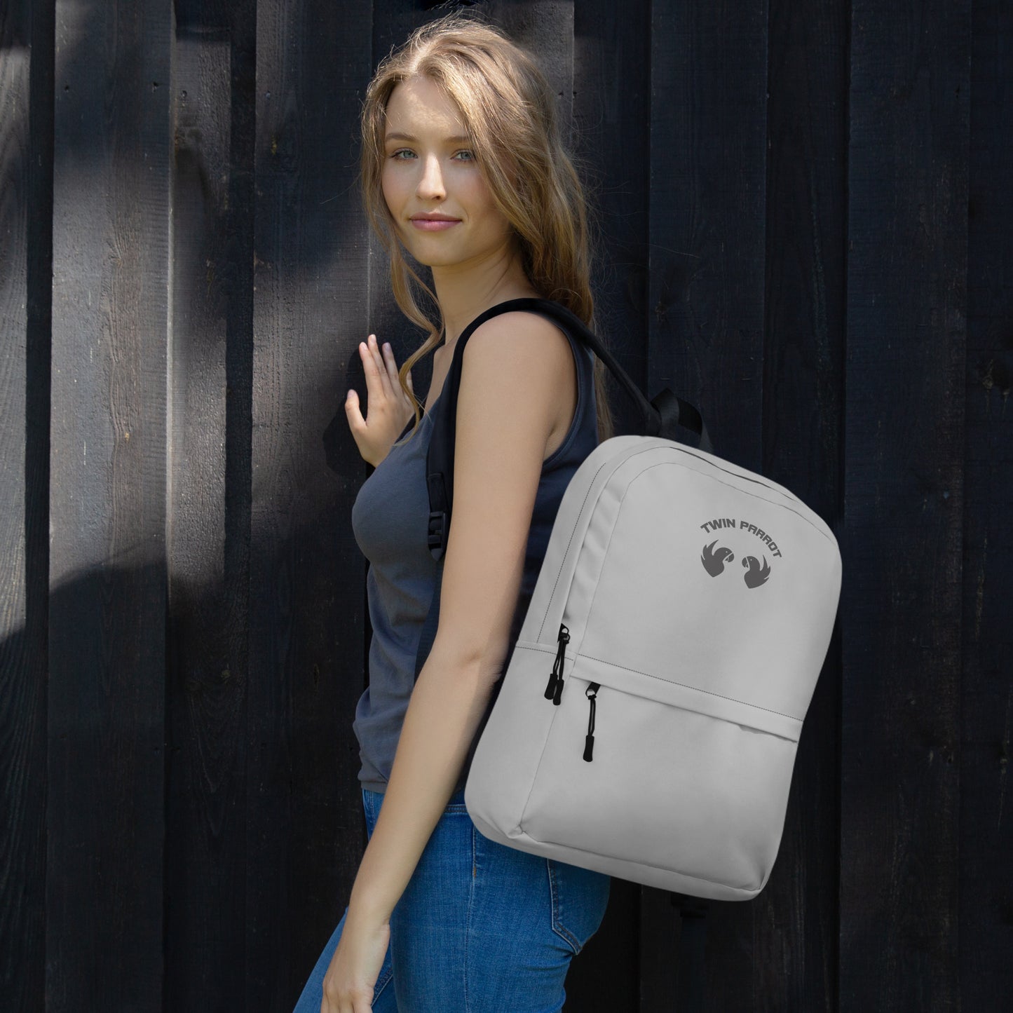 Sleek & Strong: Minimalist Commuter Backpack in Graphite Grey (15" Laptop)