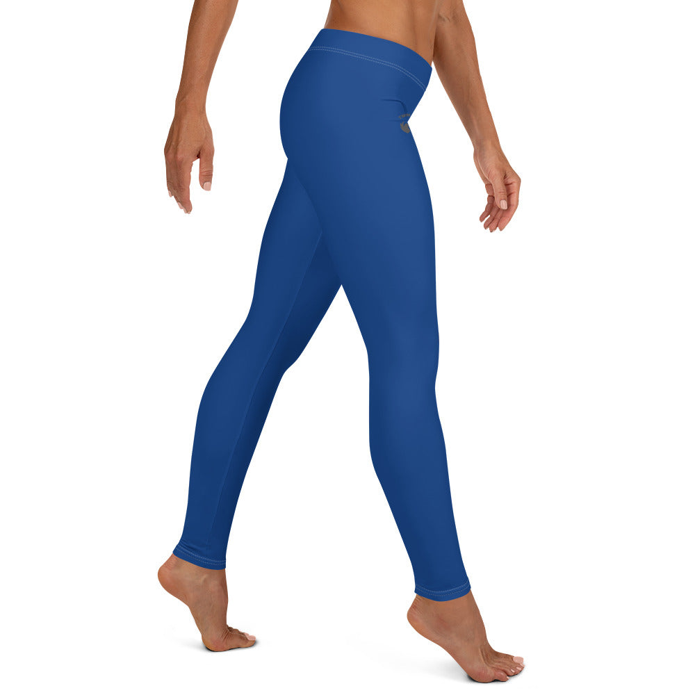 Ultra-Comfy, Sustainable Leggings (Blue) - Made to Move with You (UPF 50+)