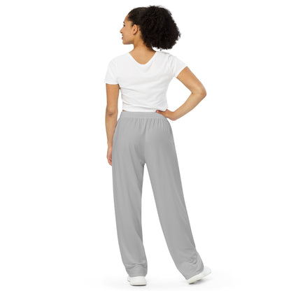 Unisex wide-leg pants (Grey)
