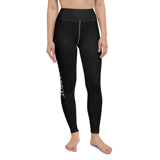 Luxe Black Yoga Leggings: Made-to-Move Comfort, Made-to-Minimize Waste