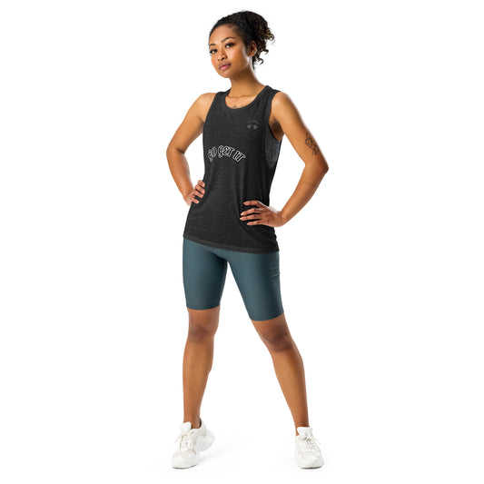 Elevate Your Workout: Women's Flowy Muscle Tank